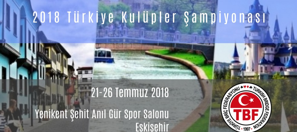 2018 Kulüpler Şampiyonası Eskişehir'de!