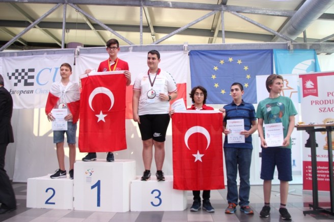 Avrupa Okullararası Satranç Turnuvasında 9 madalya!