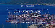 2018 Akdeniz Açık ikili 23-24 Ekimde!