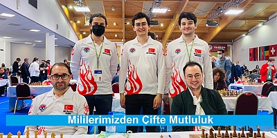 Avrupa Satranç Şampiyonası 5.Turda Millilerimizden Çifte Zafer