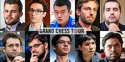 Satran Dnya ?ampiyonu Magnus Carlsen Grand Chess de seri ba??