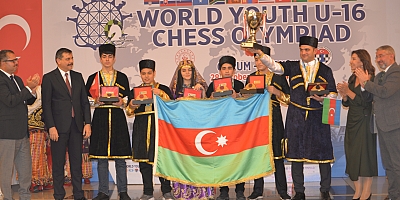 U-16 Satranç Olimpiyat Şampiyonu Azerbaycan!