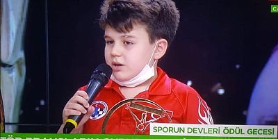 Yağız Kaan Erdoğmuş Yılın Sporcusu!