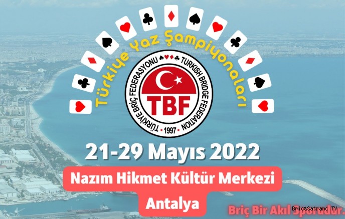 Türkiye Briç Şampiyonaları Antalya'da!