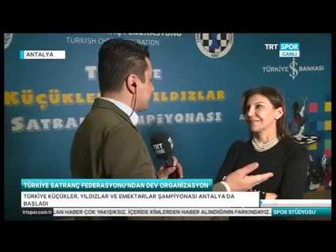 Türkiye Küçükler, Yıldızlar ve Emektarlar Satranç Şampiyonası TRT Spor Canlı Yayınında...