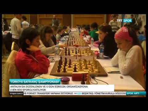 Türkiye Küçükler, Yıldızlar ve Emektarlar Satranç Şampiyonası TRT Spor'da...
